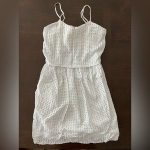 Eyelet dress